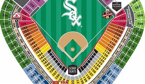 white sox seating chart with seat numbers