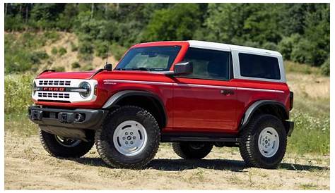 2023 Ford Bronco Goes Retro with Heritage Editions