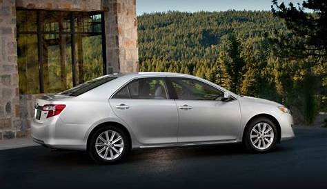 2012 Toyota Camry XLE in Classic Silver Metallic Color - Static - Side
