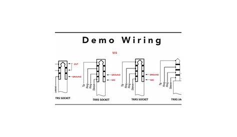trs jack wiring diagram