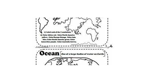 maps and globes worksheets
