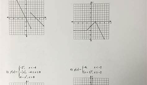 31 Piecewise Functions Worksheet Answers - support worksheet