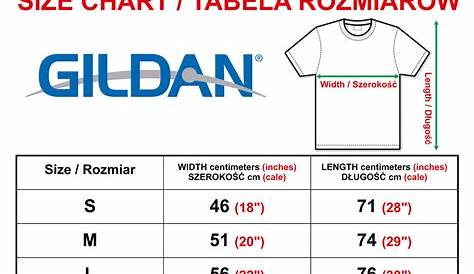 gildan youth ultra cotton t-shirt size chart