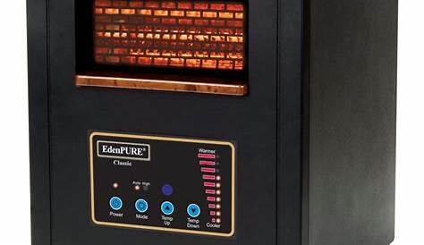EdenPURE® Classic Infrared Heater | Infrared heater, Best space heater, Heater