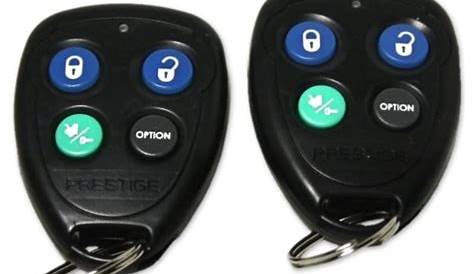 prestige car alarm remote manual