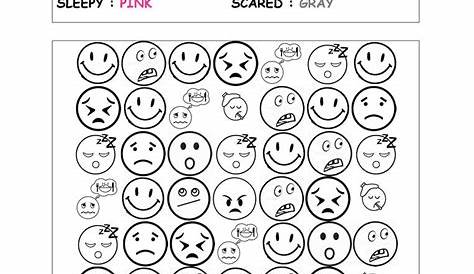 identify emotions worksheet