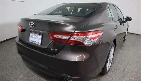 2018 Used Toyota Camry XLE with Panoramic Moonroof Sedan available at