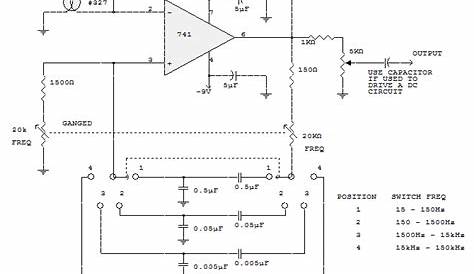 audio oscillator circuit diagram