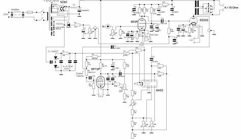 6c33c tube amplifier schematic