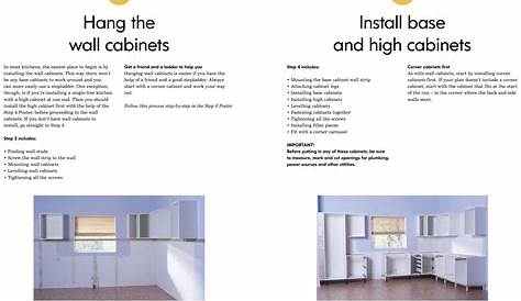 Ikea Kitchen Installation Guide Assembly Instruction Install_GB