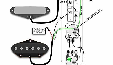Telecaster Wiring-Diagram | TECH INFO | Pinterest | Guitars, Fender