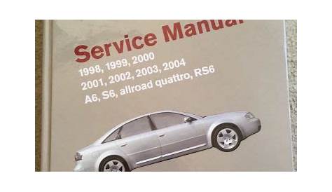 audi a6 owners manual