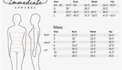 french clothing size chart