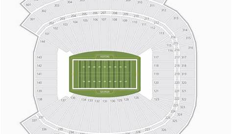 Sanford Stadium Seating Chart | Seating Charts & Tickets