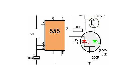 color changing led circuit diagram