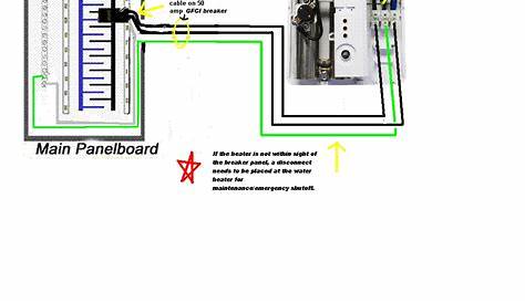 Wiring Diagram For 240 Volt Water Heater - Weaveked