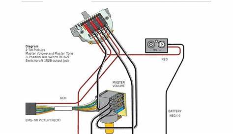 emg sax wiring diagram
