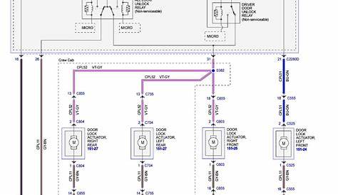 2001 F350 Door Lock Wiring Diagram