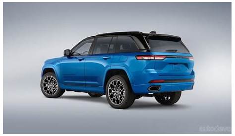 Jeep Grand Cherokee High Altitude 4xe debuts in Hydro Blue color