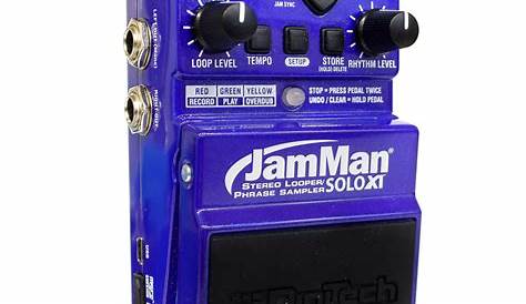 Digitech Jamman Solo XT Looper (used) купить в Москве – интернет-магазин DMTR Pedal Shop