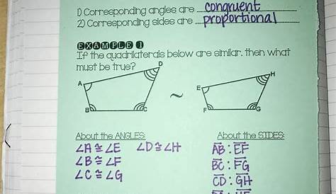 Ratio, Proportions, and Similar Polygons | Mrs. Newell's Math