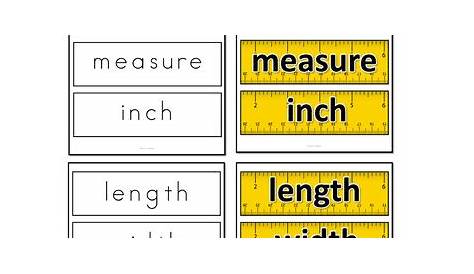 linear measurement worksheet