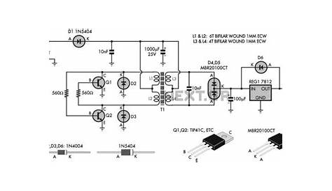 Dale Circuit: 3v To 220v Inverter Circuit Diagram Converter