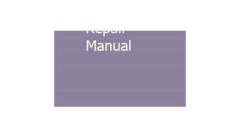 Ge Washer Repair Manual | Repair manuals, Washer, Manual