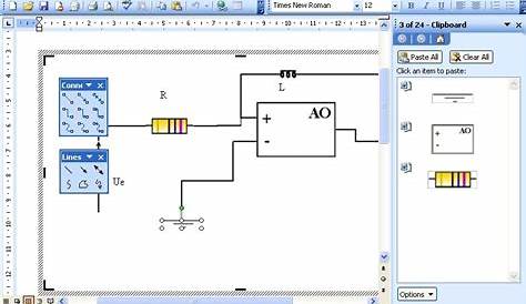 how to draw circuit schematics