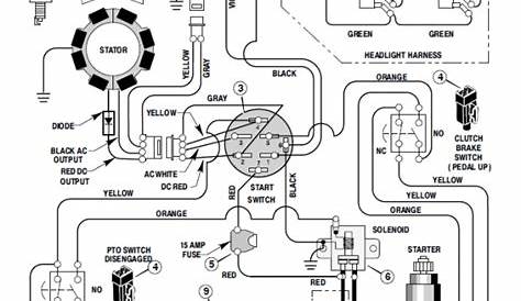 craftsman lt2000 ignition wiring diagram