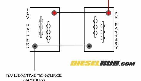12 volt battery in parallel wiring diagram