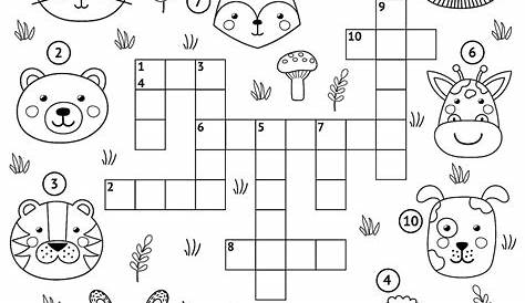 Crossword Puzzles for Kids: Fun & Free Printable Crossword Puzzle