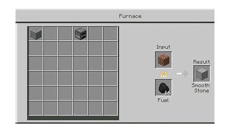 how do i get smooth stone in minecraft