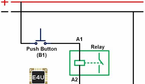 latching relay circuit diagram