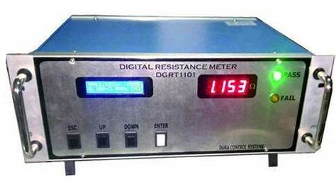 Lcd And 7-segment Digital Resistance Meter, for Industrial, Rs 22000