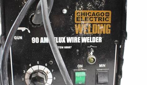 chicago electric 90 amp flux wire welder manual