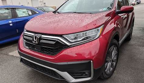 New 2020 Honda CR-V Touring in Radiant Red Metallic | Greensburg | #H07932