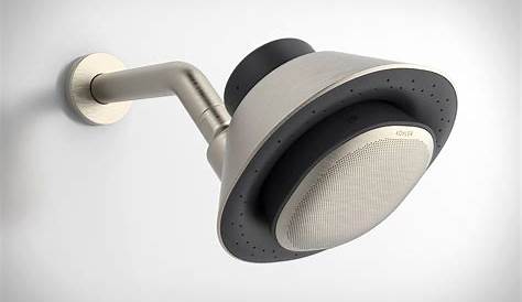 Kohler Moxie Showerhead & Smart Speaker | Uncrate