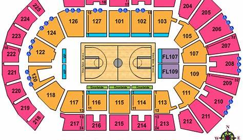 Disney On Ice Tickets | Seating Chart | Stockton Arena | Basketball