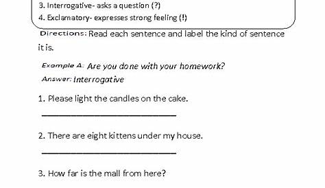 19 Best Images of Sentence Structure Worksheets 5th Grade - Printable