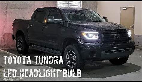 How To Install Toyota Tundra LED Headlights! - YouTube