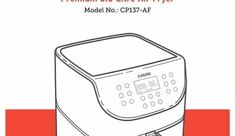 COSORI CP137-AF FRYER USER MANUAL | ManualsLib