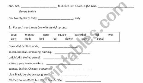 Practice English Placement Exam - ESL worksheet by Shannonfax