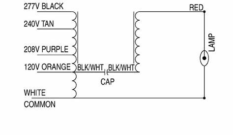 ge ballast hps 277v wiring diagram