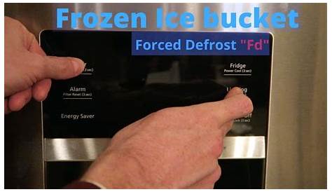 manual defrost samsung fridge