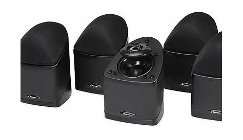 Mirage Nanosat® 5.0 5-speaker home theater audio system at Crutchfield