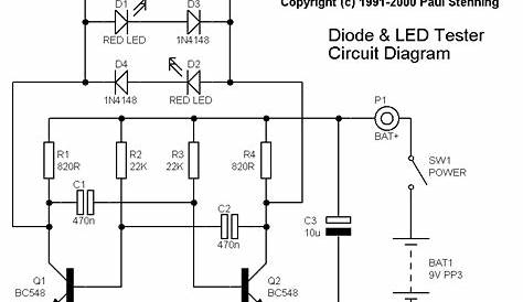Electronic Projects Online - Diode and LED Tester