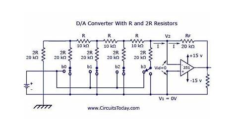 analog to digital circuit diagram