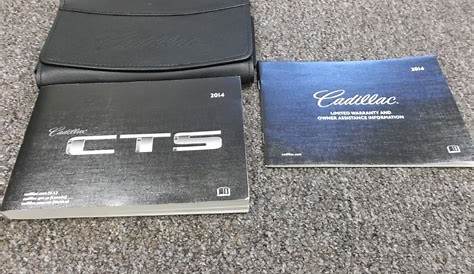 2014 Cadillac CTS Owner's Manual Set
