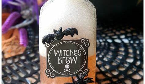 witches brew printable labels